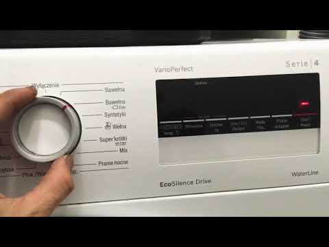 Hata Kodu Sonrası Bosch Çamaşır Makinesi Nasıl Açılır?