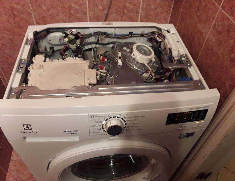 Electrolux çamaşır makinesi teşhis yöntemleri