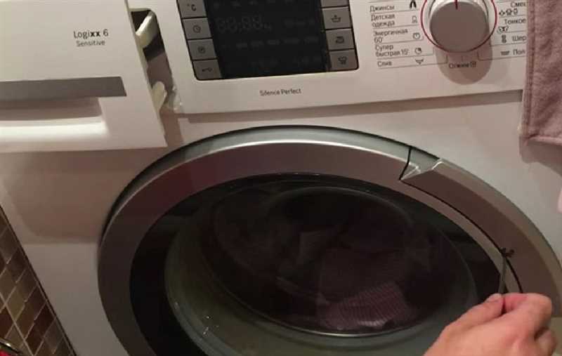 Çamaşır makinesi kapısının açılmamasının çözümleri