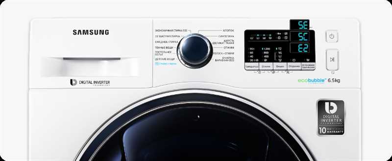 Samsung Çamaşır Makinesi Hatası 5e: Nasıl Çözülür?