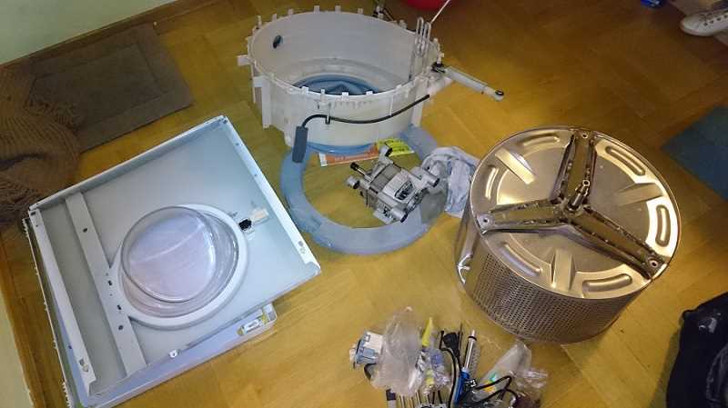Bosch çamaşır makinesinde rulman değişimi